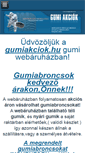 Mobile Screenshot of gumiakciok.hu