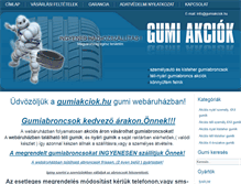 Tablet Screenshot of gumiakciok.hu